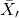 \bar{X}_{\mathbf{\prime}}