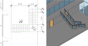 Dont know why r/revit doesn't allow posting image so I guess I could try  asking here. Revit user, can I ask whats wrong with my stair sketch (image  1 and 2, boundary,
