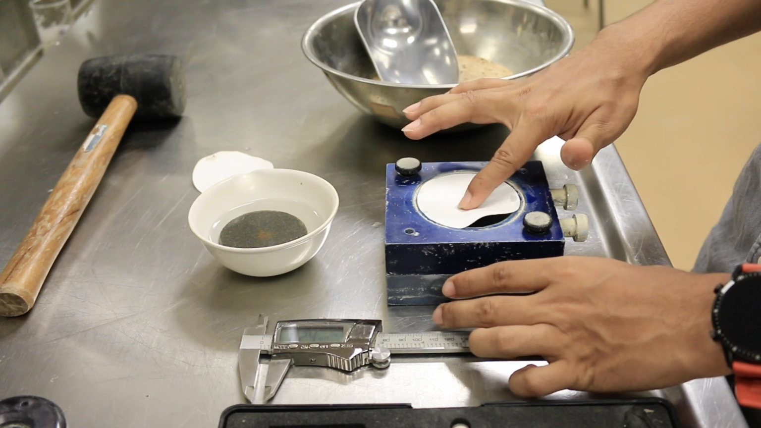 Direct Shear Test Properties and Behavior of Soil Online Lab Manual