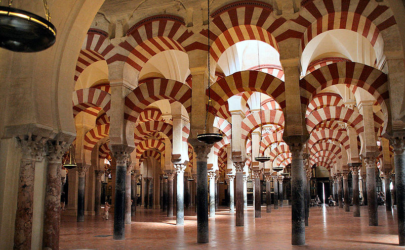 Image of Interior of The Great Mosque of Cordoba by Umayyad Maker(s) of Cordoba, Spain