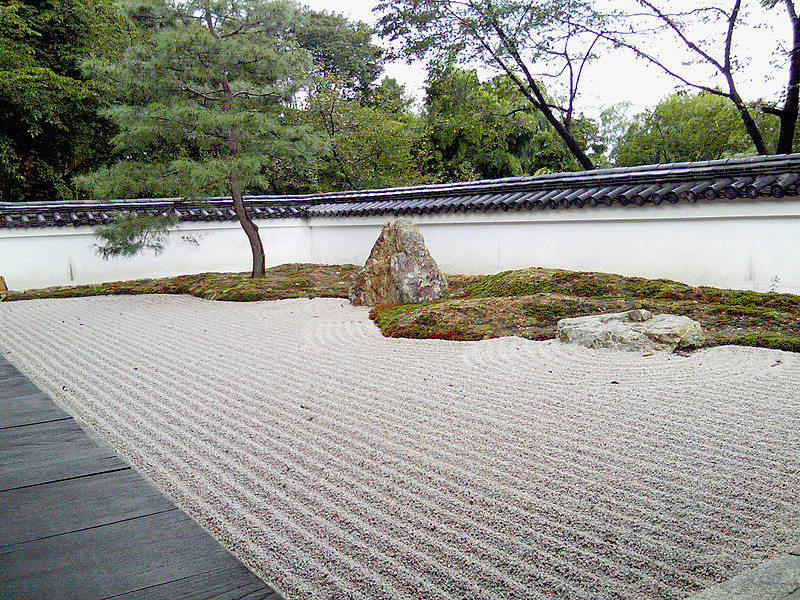 Image of Karesansui of Myoko-ji by Maker(s) of Kyoto, Japan