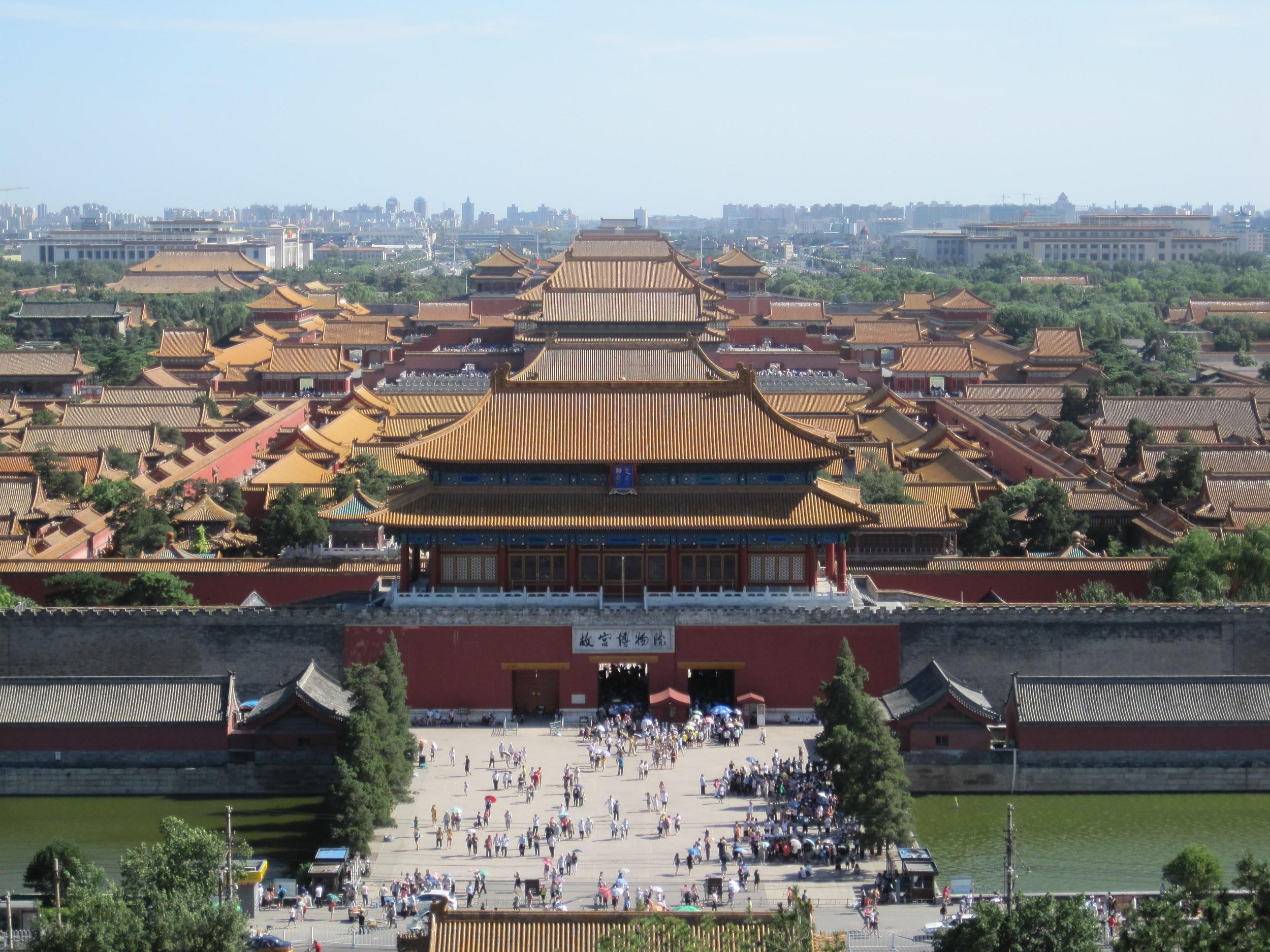 Image of Forbidden City Complex viewed from Jingshan Park by Ming Dynasty Maker(s) of China