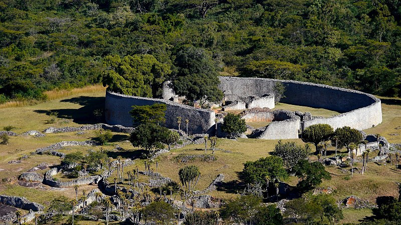 Image of Great Enclosure from Great Zimbabwe