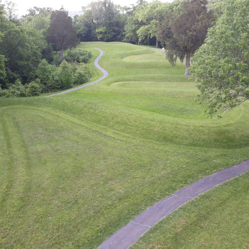 Serpent Mound by ancient Native American makers