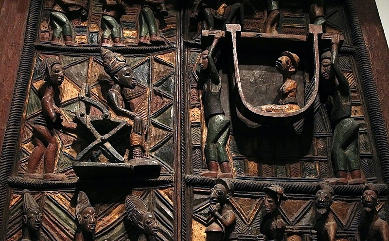Image of Door of the Afin by Olowe of Ise