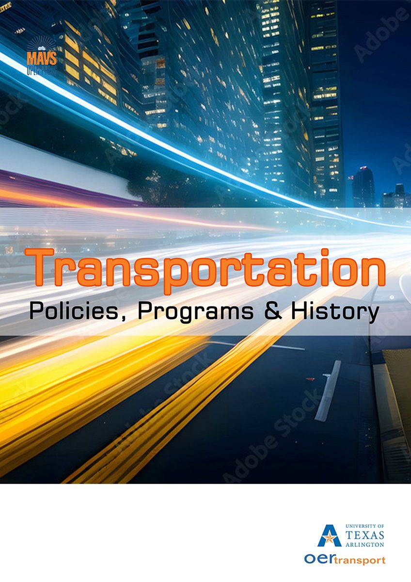 Cover image for Transportation Policies, Programs and History