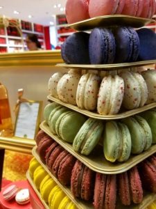 macarons of various flavors