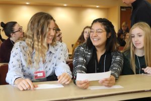 Students Discussing a Topic