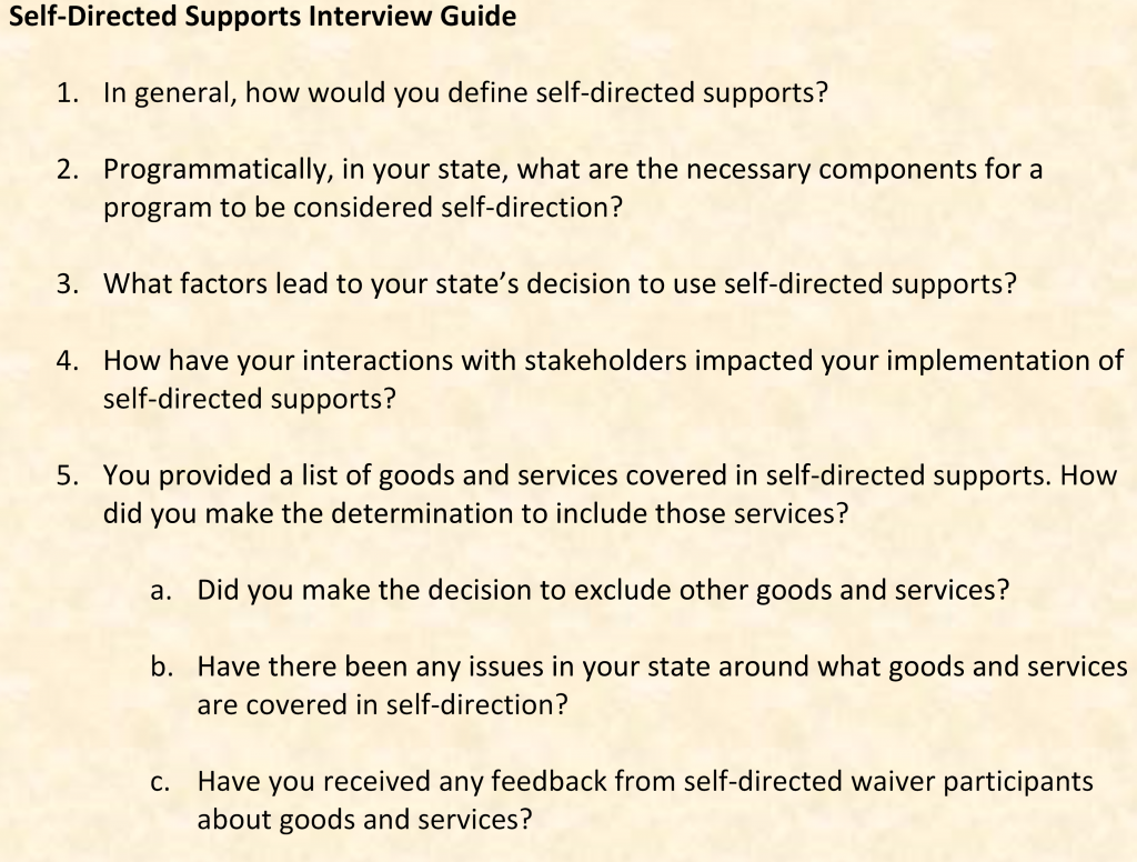 government social research interview questions