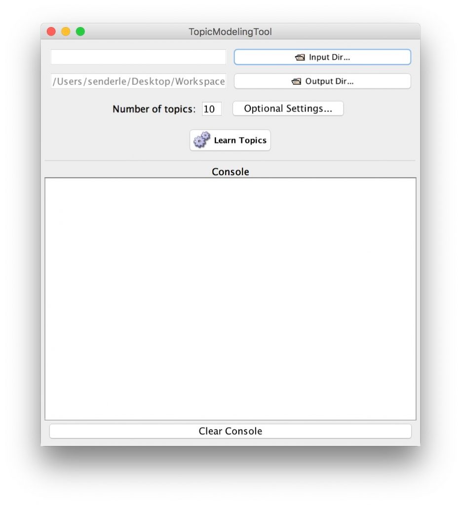 4.5 Topic Modeling Tool – The Data Notebook