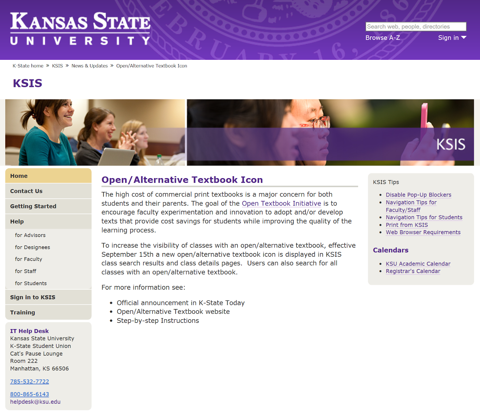 Kansas State University Marking Open and Affordable Courses Best Practices and Case Studies